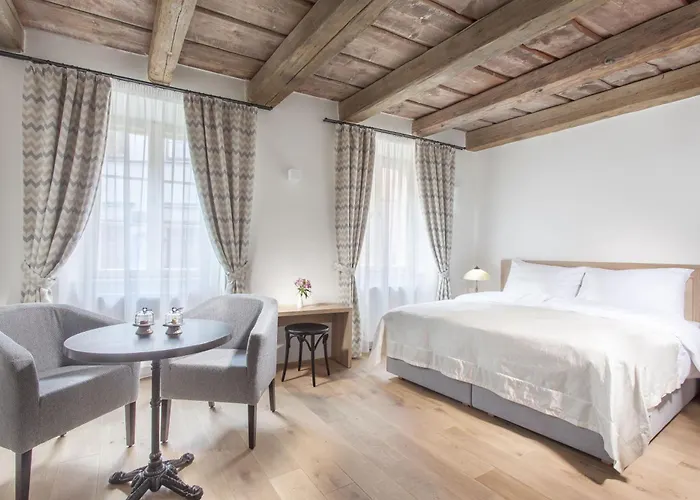 At The White Lily Hotel Praha